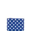 Comme Des Garçons Wallet Pouch blu a pois - Thumbnail Image 1