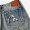 EVISU JEANS REGULAR FIT LAVATI CON RICAMO - Thumbnail Image 6