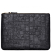Comme Des Garçons Wallet Pouch con logo in rilievo - Thumbnail Image 1