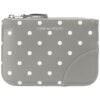 Comme Des Garçons Wallet Portamonete grigio pois - Thumbnail Image 1