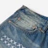 EVISU JORTS DENIM SASHIKO - Thumbnail Image 10