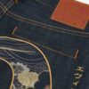 EVISU-JEANS STRAIGHT FIT CON APPLICAZIONE DAICOCK IN BROCCATO - Thumbnail Image 4