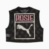 PUMA X ROSÉ Top in mesh dal taglio morbido da donna - Thumbnail Image 2