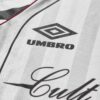 UMBRO Men's 01 03 Polo White / Red - Thumbnail Image 3