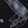 EVISU T- SHIRT GRAFFITI CON DISEGNO A MANO LIBERA DI DAICOCK E MULTI-TASCHE - Thumbnail Image 6