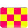 Comme Des Garçons Wallet Pouch a scacchi - Thumbnail Image 1