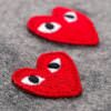Comme Des Garçons Play Pullover con ricamo - Thumbnail Image 3