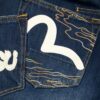EVISU JEANS ADERENTI CON STAMPA 3D DI GABBIANO E LOGO - Thumbnail Image 2