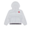 COMME DES GARÇONS PLAY X K-WAY GIACCA ZIP CON CAPPUCCIO - Thumbnail Image 2