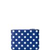 Comme Des Garçons Wallet Pouch blu a pois - Thumbnail Image 2