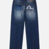 EVISU Jeans 3D con stampa di gabbiani disegnati a mano - Thumbnail Image 2