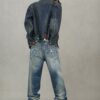 EVISU JEANS REGULAR FIT LAVATI CON RICAMO - Thumbnail Image 2