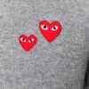 Comme Des Garçons Play Pullover con ricamo - Thumbnail Image 2