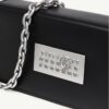 MM6 Maison Margiela Borsa a tracolla con placca logo - Thumbnail Image 5