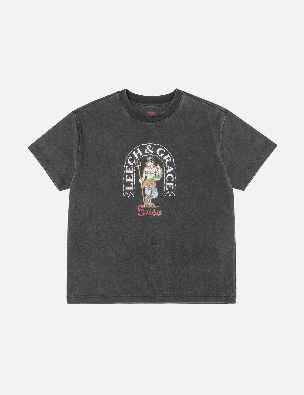 EVISU T-SHIRT CON STAMPA