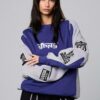 G.R.M.Y. race war vintage crewneck - felpa- blu - Thumbnail Image 3