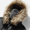 UMBRO Men's Fur Masked Hoodie Dark Grey - Thumbnail Image 2