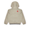 COMME DES GARÇONS PLAY X K-WAY GIACCA CON CAPPUCCIO - Thumbnail Image 2