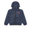 COMME DES GARÇONS PLAY X K-WAY GIACCA ZIP CON CAPPUCCIO - Thumbnail Image 1