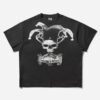 UMBRO Men's Lasered Jester T-Shirt Black - Thumbnail Image 1