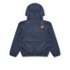 COMME DES GARÇONS PLAY X K-WAY GIACCA ZIP CON CAPPUCCIO - Thumbnail Image 2