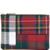 Comme Des Garçons Wallet Clutch tartan - Thumbnail Image 1