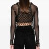 MM6 Maison Margiela Canotta a rete - Thumbnail Image 3