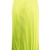 MM6 Maison Margiela Gonna midi plissettata - Thumbnail Image 1