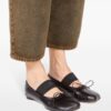 MM6 Maison Margiela Ballerine in pelle con motivo Anatomic Numbers - Thumbnail Image 6