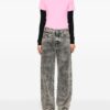 MM6 Maison Margiela Jeans a gamba ampia - Thumbnail Image 2