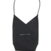 MM6 Maison Margiela Borsa tote in raso giapponese - Thumbnail Image 1