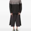 MM6 Maison Margiela Felpa girocollo con motivo numeri - Thumbnail Image 2