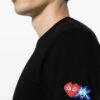 Comme Des Garçons Play x Invader T-shirt con applicazione - Thumbnail Image 2