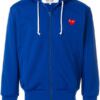 Comme Des Garçons Play Felpa con zip e cappuccio - Thumbnail Image 1