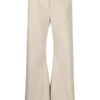 MM6 Maison Margiela Pantaloni svasati a vita alta - Thumbnail Image 1