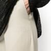 MM6 Maison Margiela Pantaloni svasati a vita alta - Thumbnail Image 4