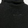 MM6 Maison Margiela Top a collo alto con cut-out - Thumbnail Image 5