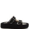 MM6 Maison Margiela Ciabatte con fibbia - Thumbnail Image 1