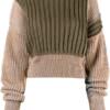 MM6 Maison Margiela Maglione con design patchwork - Thumbnail Image 1