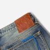 EVISU JEANS REGULAR FIT LAVATI CON RICAMO - Thumbnail Image 4