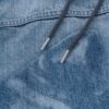 EVISU GIACCA IN DENIM CON CAPPUCCIO E STAMPA LASER FISHERMAN GODHEAD - Thumbnail Image 8