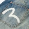 EVISU JORTS DENIM SASHIKO - Thumbnail Image 8