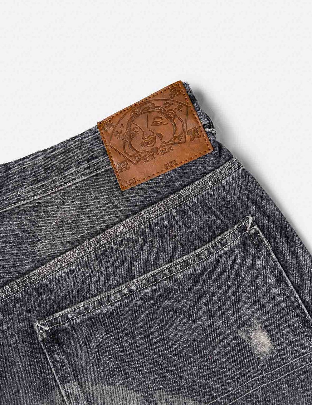 EVISU JEANS RELAX FIT CON STAMPA DAICOCK - immagine 7