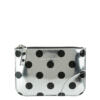 Comme Des Garçons Wallet Portamonete argento pois - Thumbnail Image 1
