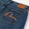 EVISU Jeans in denim regular fit con stampa gabbiano consumata - Thumbnail Image 3