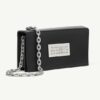 MM6 Maison Margiela Borsa a tracolla con placca logo - Thumbnail Image 3