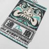 EVISU T-SHIRT CON STAMPA GABBIANO E TOTEM DARUMA - Thumbnail Image 4