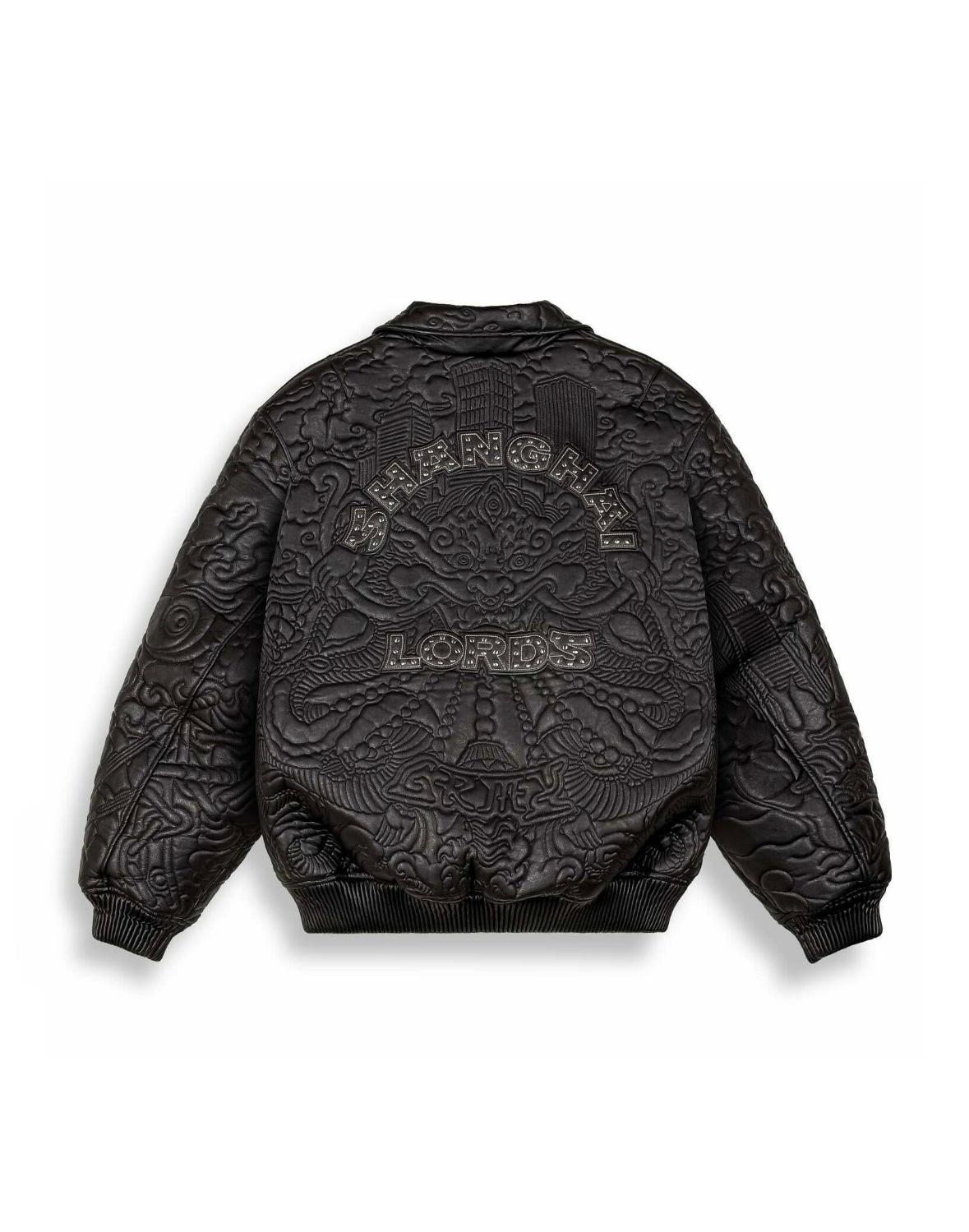 G.R.M.Y. sampas lather jacket - black - immagine 2