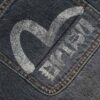 EVISU PANTALONCINI IN DENIM CON TASCHE STAMPATE A GABBIANO - Thumbnail Image 5